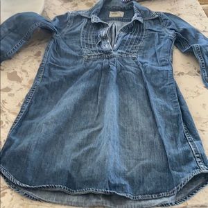 Girls denim Polo tunic